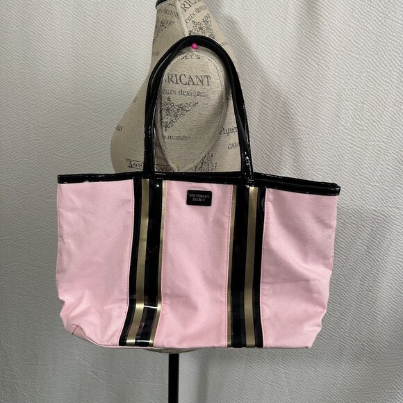 Victoria's Secret Handbags - Victorias Secret Tote,Shoulder Bag,Travel,Beach Bag with Wristlet Pouch NWOT